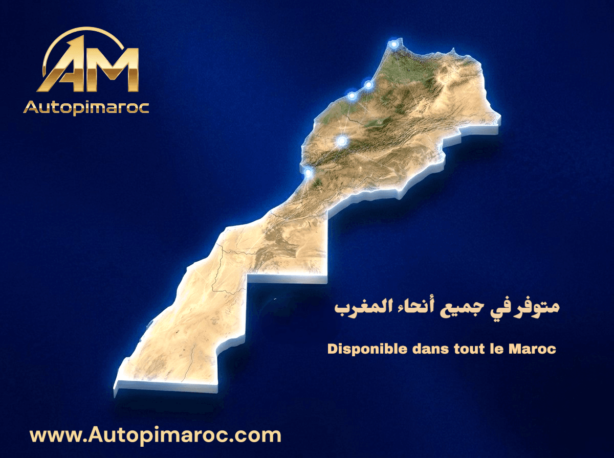 Morocco 3D map